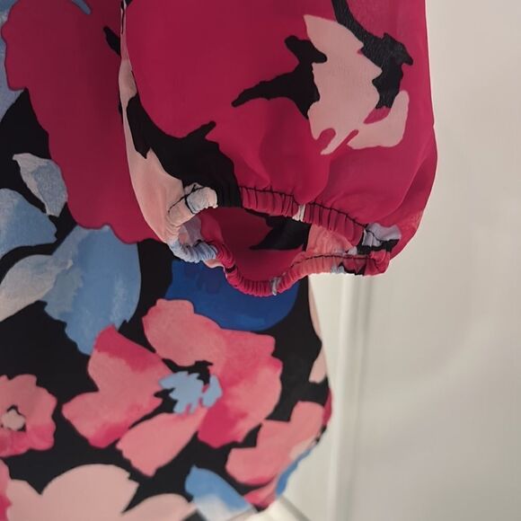 Kasper Floral Blouse - Picture 3 of 7